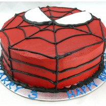 Superheroes - Spiderman Face Cake (D,V)